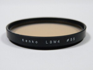 ◎ Kenko ケンコー 55mm LB W4 曇天用 フィルター