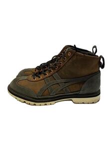 Onitsuka Tiger◆RINKAN BOOT/レースアップブーツ/23.5cm/BRW/レザー/1183A854