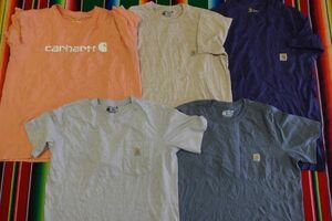 PICK-TS6 キッズサイズ カーハート Carhartt ワンポイントTシャツ￥1～US古着卸セット業者まとめ売り