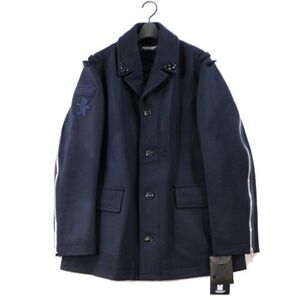 UNDERCOVER アンダーカバー 23AW 袖ZIP ジャケット 3 ネイビー