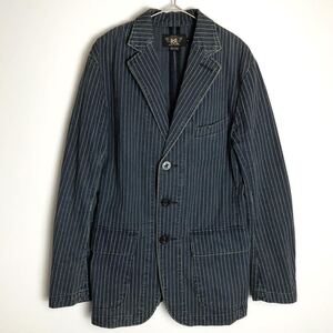 【希少】RRL INDIGO STRIPE JACKET ダブルアールエル