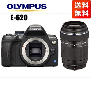 オリンパス OLYMPUS E-620 70-300mm 望遠 レンズセット デジタル一眼レフ カメラ 中古