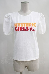 HYSTERIC GLAMOUR / HYS GIRLSプルオーバー 白 H-24-05-03-1053-PU-TO-KB-ZH