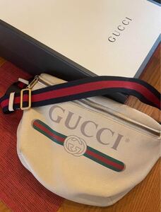 グッチ　GUCCI ボディバック　ウエストバック　1円スタート