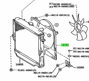 【送料無料 純正】ランクル 70 ランドクルーザー トヨタ ファン シュラウド SUB-ASSY SHROUD FAN 新品 ラジエーター※北海道/沖縄/離島除く