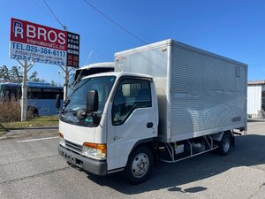 いすゞ　エルフ　平成13年　アルミバン　118.000km 　4HF1