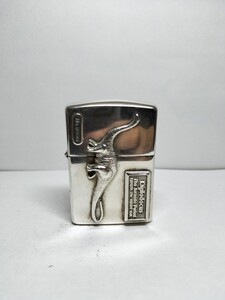 1円スタート　ZIPPO ジッポー オイルライター ジッポ Diplo docus　恐竜　シリアルナンバー0939 火花確認済み