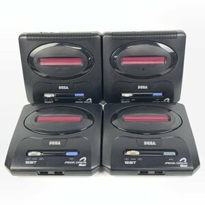 SEGA セガ メガドライブ2 ゲーム機本体 まとめ売り 4台セット＊動作未確認品【GH】