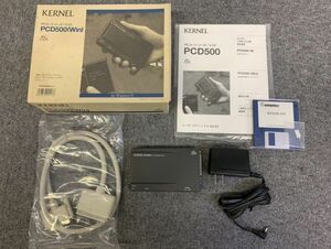 C452-I39-9079 KERNEL カーネル PCD500 PC Card Reader/Writer PCカードリーダーライタ 通電確認済み 箱付き