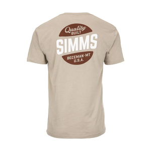 SIMMS QUALITY BUILT POCKET T-SHIRT KHAKI HEATHER US-M