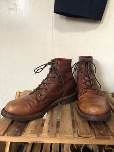 26cm 8D Chippewa チペワ TAN RENEGADE MADE IN USA ワークブーツ ナロー　先芯なし