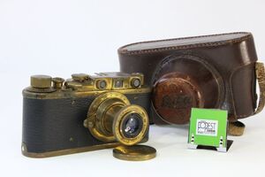 【同梱歓迎】ジャンク■Leica DRP Ernst Leitz Wetzlar ゴールドメッキ ■ケース付き■AW312