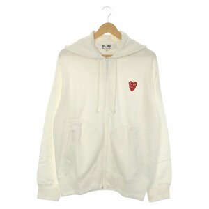 コムデギャルソン フード付 ジップアップスウェットパーカー ブランドオフ COMME des GARCONS コットン パーカ