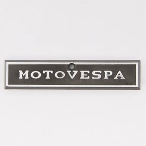 Badge MOTOVESPA horncover for Vespa P200E PX200E P150X P125X PX125E PX150E ベスパ ホーンカバー バッジ ピアジオ