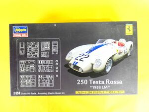 (ITJ-7) ハセガワ Hasegawa 1/24 20242 フェラーリ 250 テスタロッサ 1958 ル・マン プラモデル ※現状渡し@80(11)