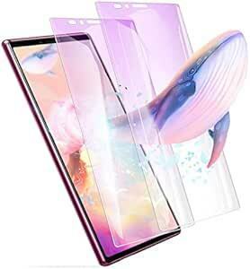 Xperia 1 ブルーライト【透明】-2枚セット 【2024改良型】 Xperia1 ガラス フィルム ブルーライト 全面