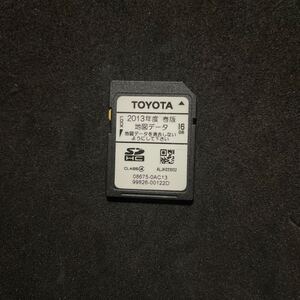 TOYOTA 2013年度春版 地図データ 16GB ALJK033932