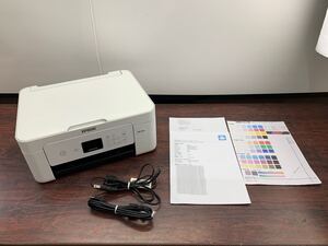 X039)動作確認済み EPSON エプソン インクジェットプリンター EW-452A 複合機 インク付き 無線LAN 自動両面 カラリオ 中古品(乙2）