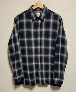 美品 Ron Herman ロンハーマン オンブレチェック シャツ サイズM check shirt jacket