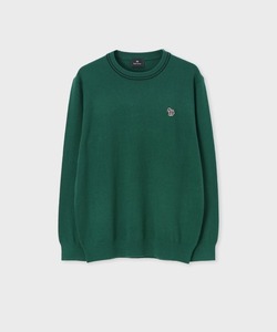 Paul smith ポールスミス クルーネックニット 細身シルエット グリーン Ｌサイズ ※他にも出品中です♪ PS18830