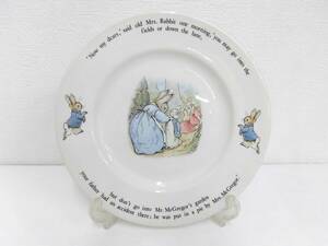 ブランド祭 食器祭 WEDGWOOD ウエッジウッド ピーターラビット プレート 旧刻印 皿 PETER RABBIT