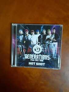 【CD】GENERATIONS/from EXILE TRIBE/HOT SHOT 2枚組／CD+DVD @590