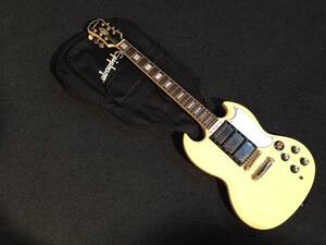 No.014224 Epiphone SG カスタム 3PU メンテナンス済みn.mint