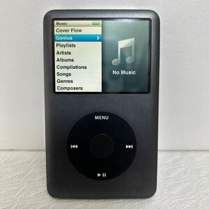 Apple アップル iPod 120GB モデル A1238 リセット済み　 ブラック　通電OK 現状品