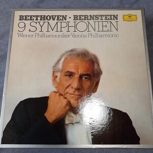 ベートーヴェン BEETHOVEN-BERNSTEIN 9SYMPHONIEN 8枚セット LPレコード