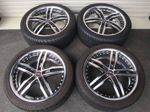 人気の!AME シャレン 19インチアルミ+DAYTON 245/40R19 2本・MAXTREK 245/40ZR19 2本　計4本セット!!