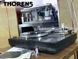 レコードプレーヤー THORENS TD521 SME 3012-R 搭載 新品ベルト/SMEシェル/サブウエイト等付属 Audio Station