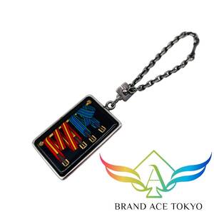 エルメス エマイユ キーホルダー キーリング 七宝焼 SV925 HERMES【BRAND ACE】