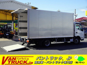 令和1年 日野 デュトロ 4.0 ワイド ロング フルジャストロー ディーゼル アルミバン 3t 跳上パワーゲート