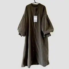 新品！OLIVE des OLIVEロングワンピース ダークグレー　フリーサイズ