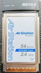 古いPCをご利用の方に！　AirStation WLI-CB-G54L　ジャンク
