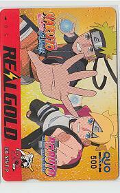 4-q061 岸本斉史 NARUTO ナルト クオカード