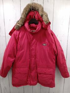 L.L. Bean エルエルビーン 90s ヴィンテージ BAXTER STATE PARKA Goose Down Jacket ダウンジャケット サイズ不明 レッド 店舗受取可