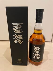 百年梅酒 ウイスキー樽熟成 18度 箱付 700ml 明利酒類 秩父蒸溜所樽使用 イチローズモルト（新品未開封）