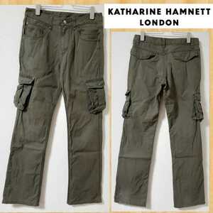 KATHARINE HAMNETT キャサリンハムネット ミリタリーカーゴパンツ S