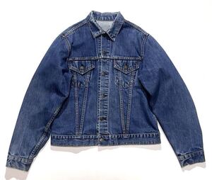 ビッグサイズ♪初期 60s LEVIS 70505 ビッグE オリジナル ビンテージ リーバイス 70505 BigE 4th デニムジャケット 平行ステッチ エロ