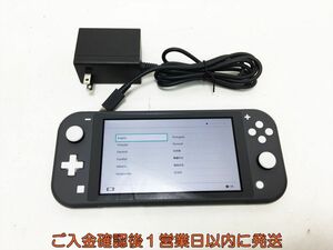 【1円】任天堂 Nintendo Switch Lite 本体 セット グレー 初期化/動作確認済 ニンテンドースイッチライト M01-182tm/F3