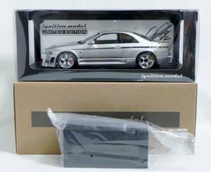 IG 2251 1/18 Nismo R33 GT-R 400R Silver With Mr. Matsuda WEB限定 イグニッションモデル ニスモ 松田次生フィギュア付属