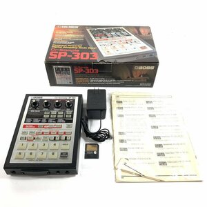 BOSS ボス SP-303 サンプラー [ ACアダプタ/取扱説明書/元箱/メモリーカード ]付き★簡易検査品【TB】