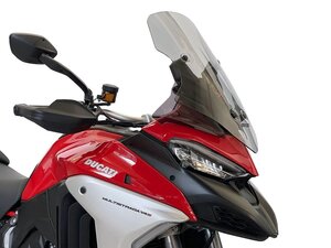 【国内在庫】DUCABIKE ドゥカバイク ウィンドスクリーン (ツーリングタイプ) シールド スモーク MULTISTRADA V4 / S / PIKES PEAK ★