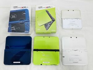 Nintendo 任天堂 ニンテンドー Nintendo New 3DS LL 3DS / 4個 セット まとめ 元箱付き 動作未確認 II-240514009