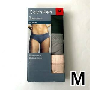 Calvin Klein アンダーウェア Hipster Microfiber Mサイズ 3枚セット レディース 送料無料 最短発送 下着 女性下着 ショーツ パンツ