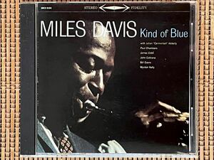 マイルス・デイビス／カインド・オブ・ブルー／SONY RECORDS (COLUMBIA) SRCS 9104／国内盤CD／MILES DAVIS／中古盤