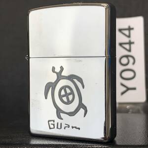 美商品 ZIPPO GUAM ジッポー シルバー オイルライター Y0944