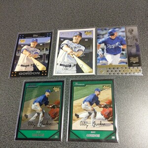 ALEX GORDON RC 5枚セット