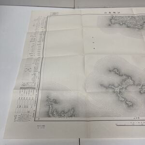 古地図 地形図 国土地理院 五万分之一 昭和28年応急修正 昭和32年発行 伊豫高山 伊予高山 愛媛県 宇和海